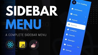 Sidebar Menu with React and Styled Components