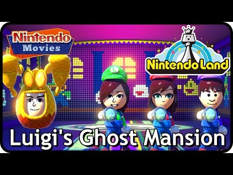 Nintendo Land - Luigi's Ghost Mansion (4 Players)