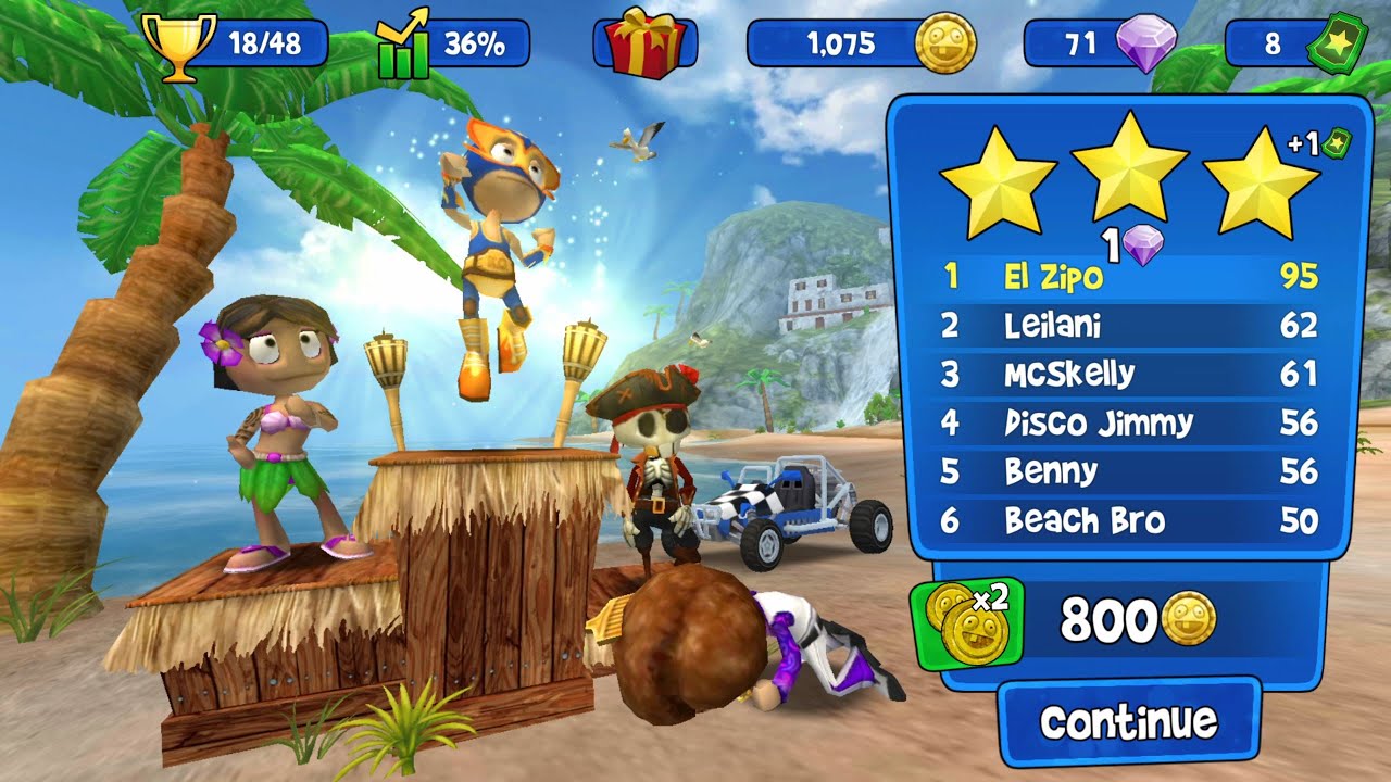 Dune Jumper 100HP Championships Beach Buggy Racing Gameplay HD 2020