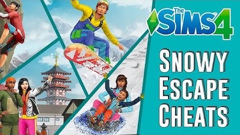 The Sims 4 Snowy Escape Cheats