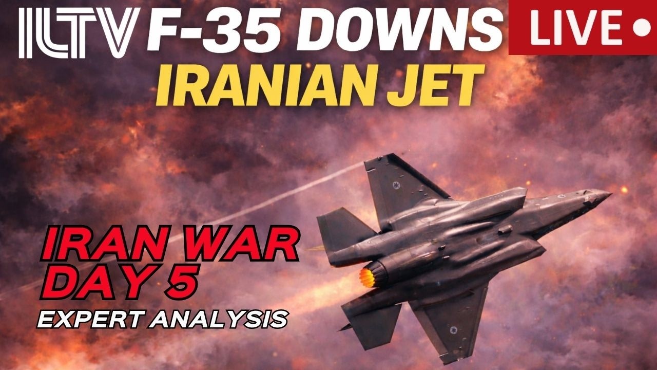 ILTV On The Hour – March 4, 2026 | F-35 Downs Iranian Jet | Massive Strikes in Tehran