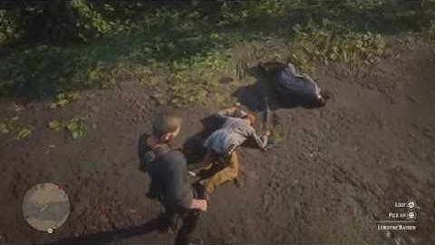 Red Dead Redemption 2 - Robbery Attempts & Lemoyne Raiders Execution Random Encounter