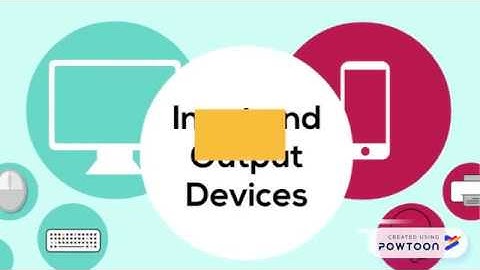 Input and Output Devices