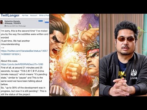 Vídeo: Harada Dice Que Tekken X Street Fighter Es Un Proyecto A 'largo Plazo