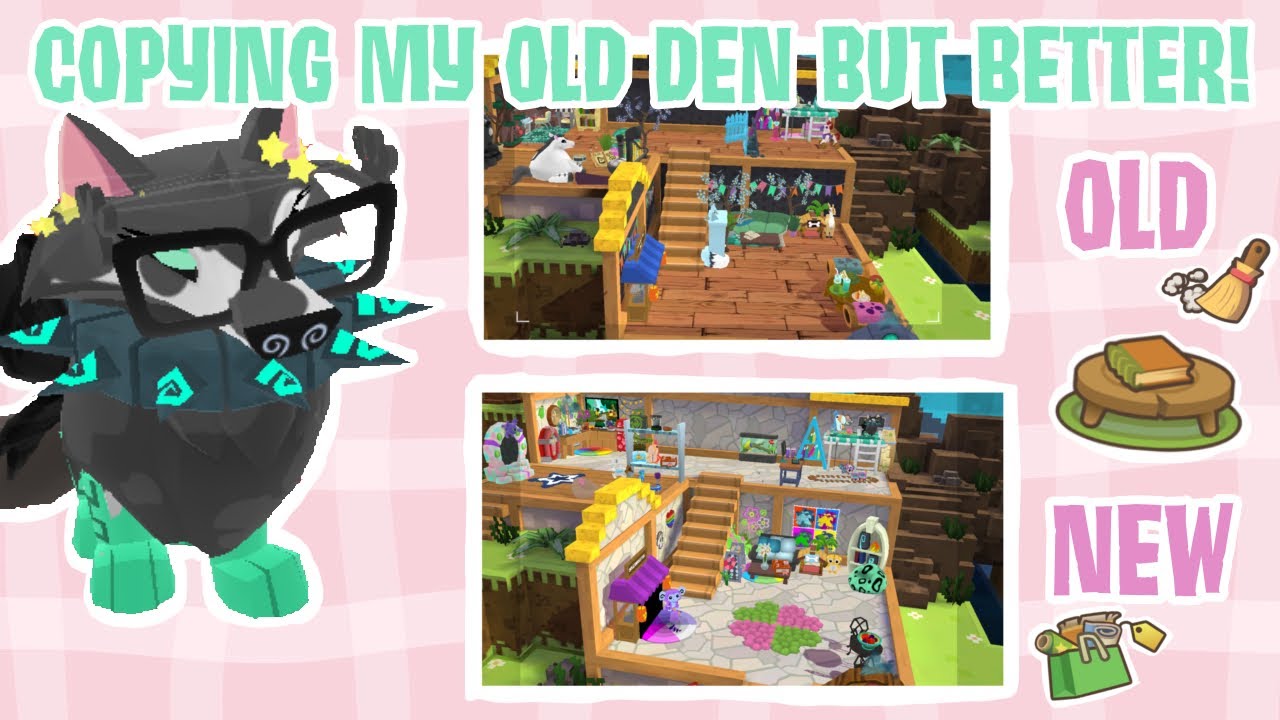 REVAMPING MY OLD DEN! Speed Den Decorating in AJPW YouTube