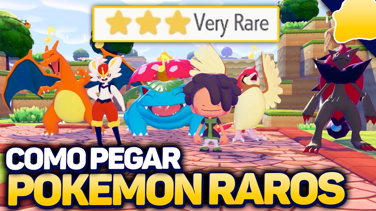Como FORÇAR POKÉMON SUPER RAROS APARECEREM em Pokémon Pokopia