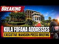 BREAKING Presidential Press Secretary Kula Fofana addresses Regular Executive Mansion Press Briefing