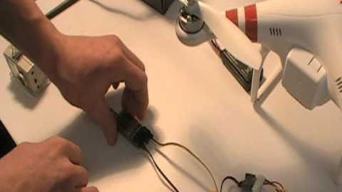 STAGE 4 - DJI Phantom + GoPro HD + FAT SHARK ATTITUDE SD FPV Set up