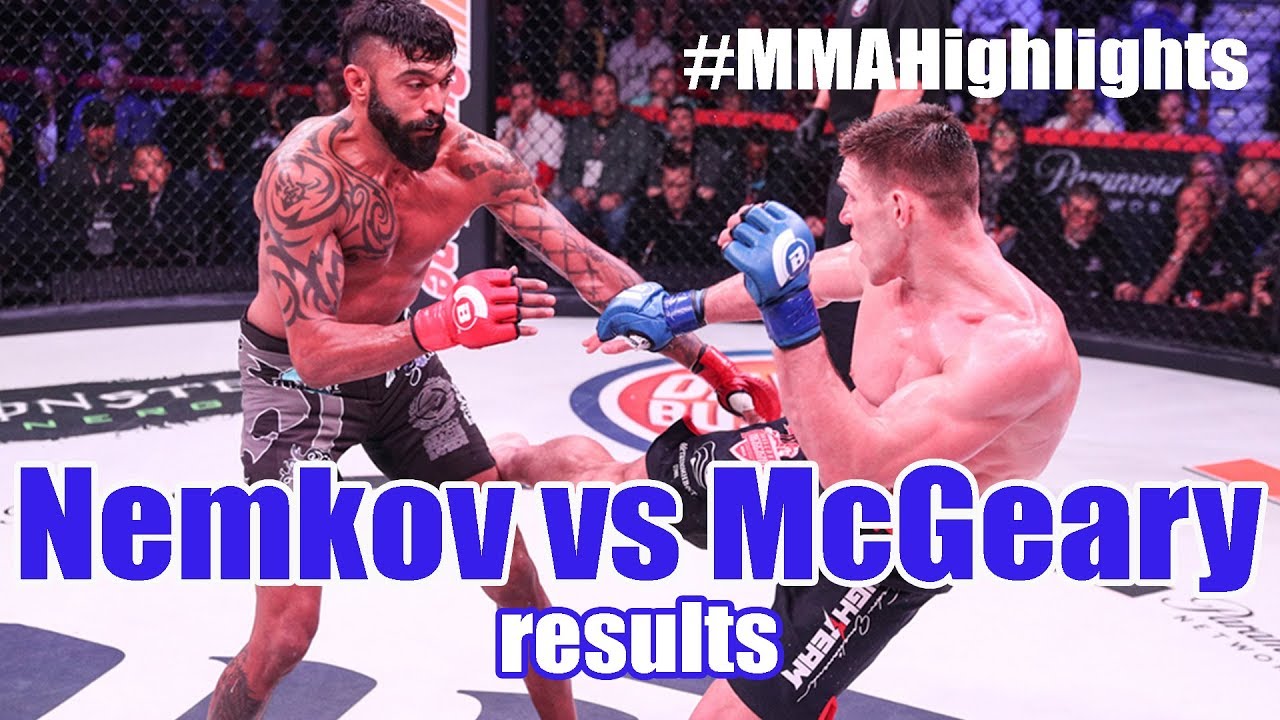 Bellator 194 : MMA Latest : Nemkov VS McGeary