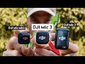 DJI Mic 3 : les nouveautés face au Mic 2 et Mic Mini (comparatif rapide)