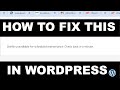 How To Fix Briefly Unavailable for Scheduled Maintenance Check Back in a Minute
