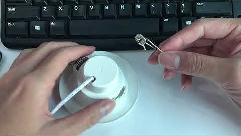 Flyidea   Downlight spring snap installation