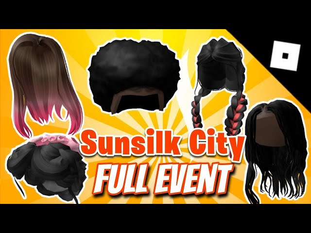 Roblox Events Leaks🥏 on X: 🧼Sunsilk City Para ganhar o item