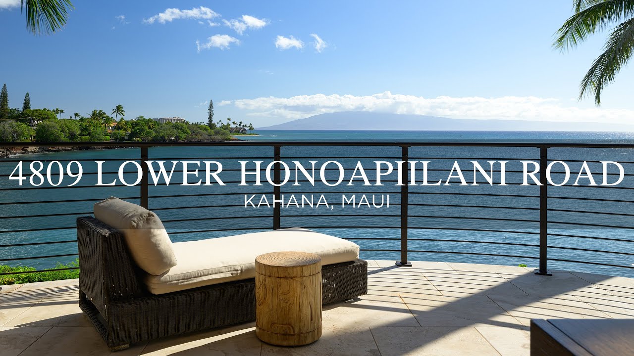 Luxury Home Tour | 4809 L Honoapiilani Rd, Napili - @MaryAnneFitch | West Maui’s Signature Estates