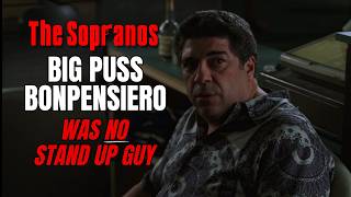 Why Puss Bonpensiero Was No Stand Up Guy - Sopranos Season 2 Tragic End