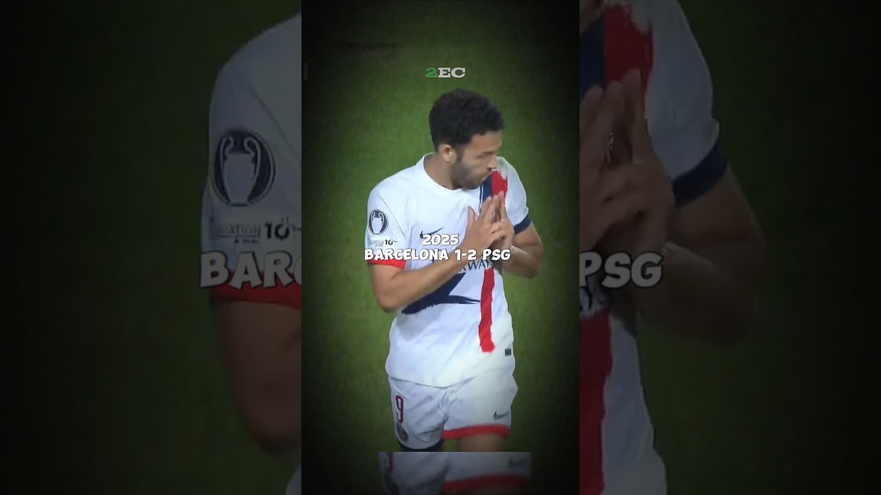 Psg own barcelona 3 in a row 😳🥶