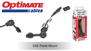 OptiMate Cable: O-40s SAE Socket on Harley