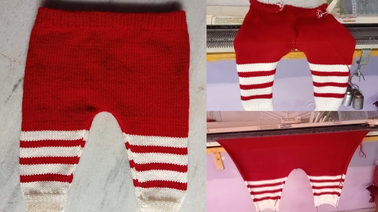 Как связать детскую пижаму на машинке | Легко для начинающих | #Joshiknitting #knitting