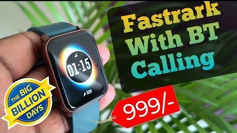 Fastrack Limitless Glide Advanced UltraVU HD Display | BT Calling | app tutorial