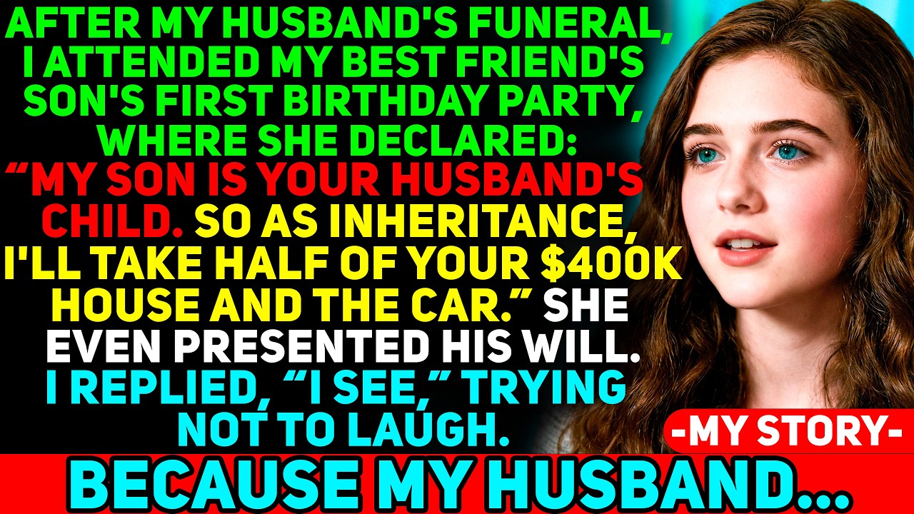 После похорон моего мужа моя лучшая подруга сообщила, что ее сын — сын моего мужа, и она пришла н...