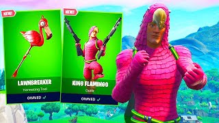 New King Flamingo Skin In Fortnite..