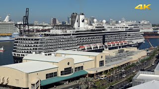 Cruise Ships Nieuw Statendam/Amsterdam, Harmony o/t Seas, Celebrity Edge • Ft. Lauderdale • Dec 2018