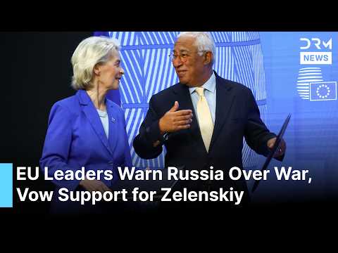FULL PRESSER: Von der Leyen, Costa on Trump, Putin Deal, Ukraine War and Iran Energy Crisis | AC1G
