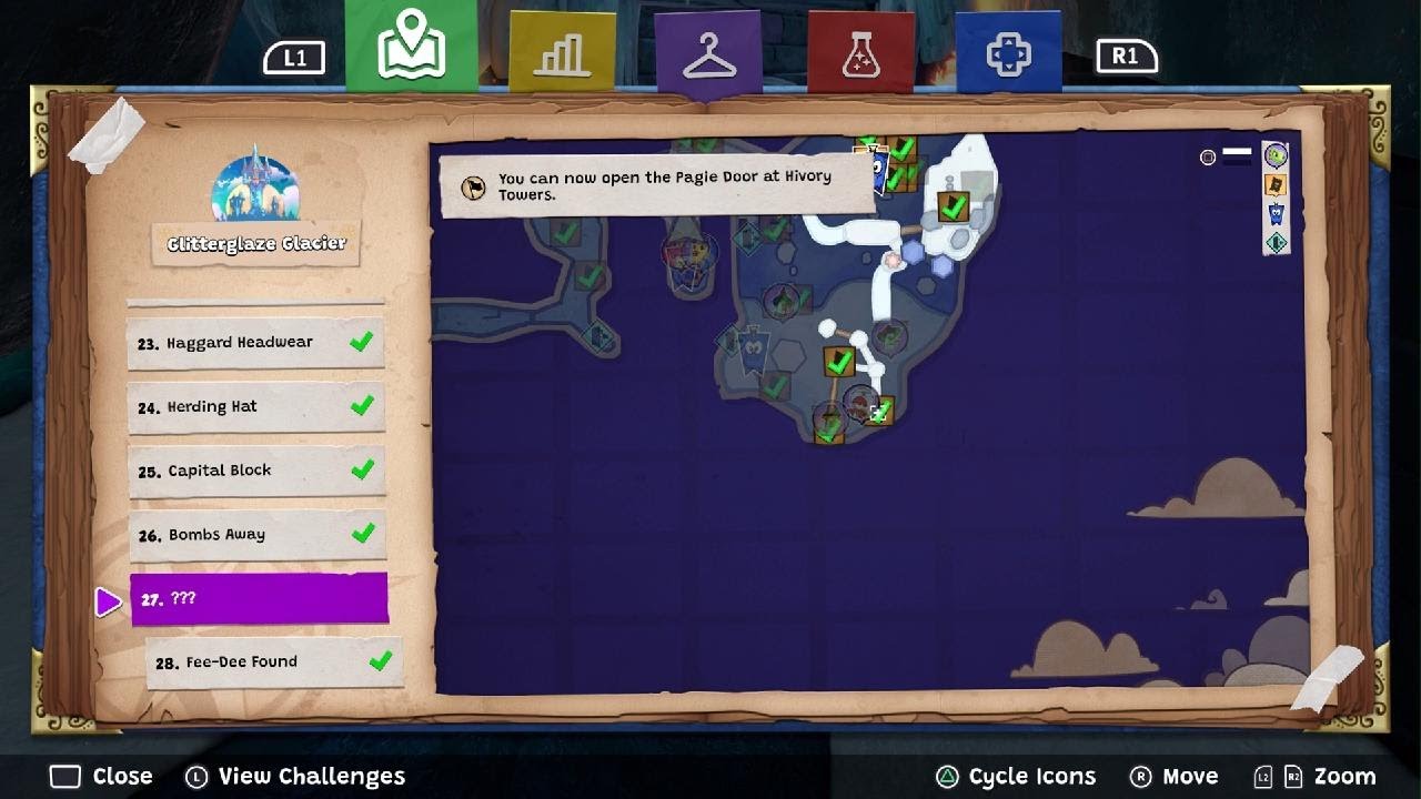 Yooka-Replaylee (PS5) Playthrough: Glitterglaze Glacier (12th Half) Freezing Flight Challenge