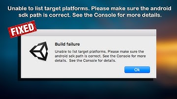 Android build CommandInvokationFailure Unable to list target platforms  Please make sure the android