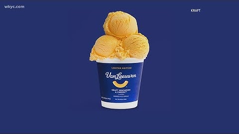 Would you try it? Ice cream shop releasing Kraft Macaroni & Cheese flavor