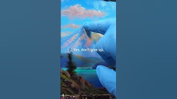 Made a big mistake… Can it be fixed? Yes, don’t give up…the glow came back. Original oil painting