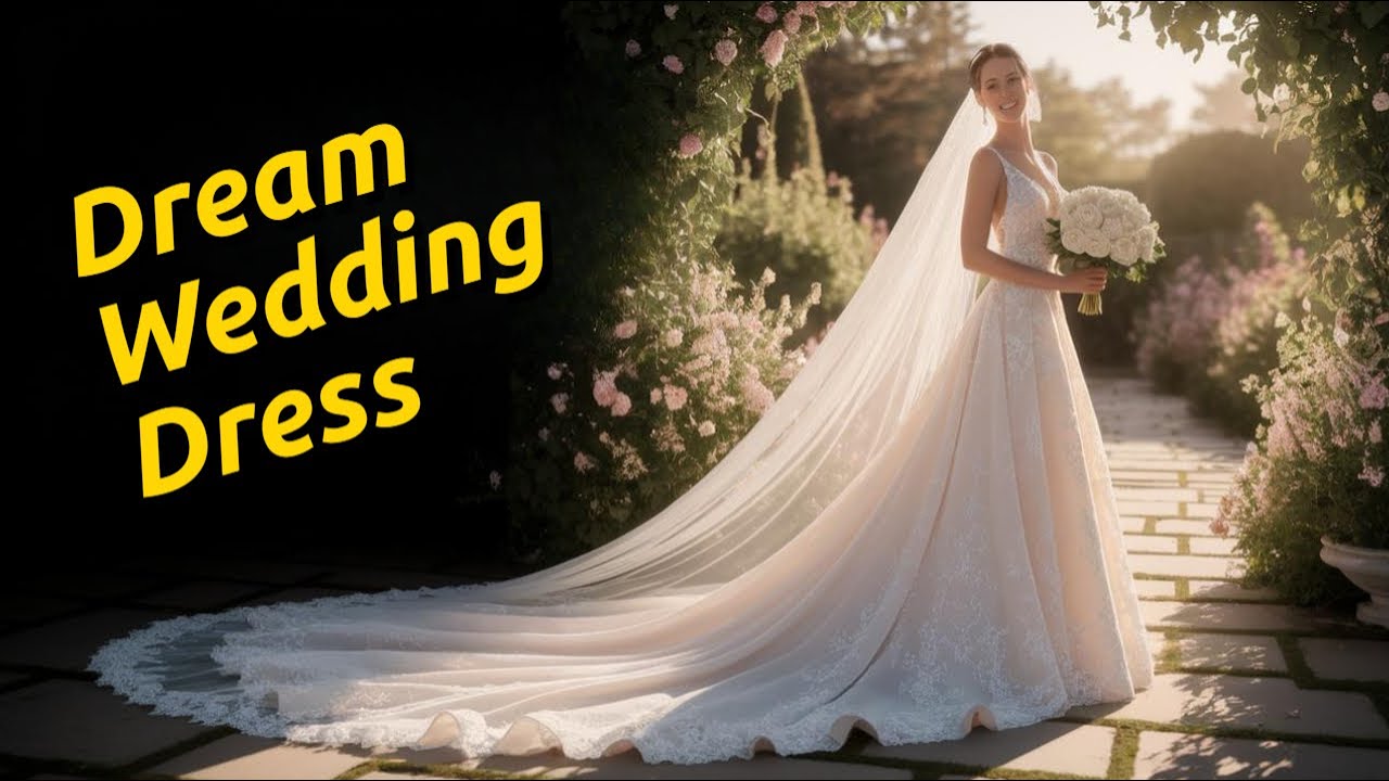 70+ Elegant Long Tail Wedding Dresses 2025!