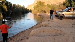 F150 To The Rescue/Off Road Adventure Gila River Loop AZ screenshot 3