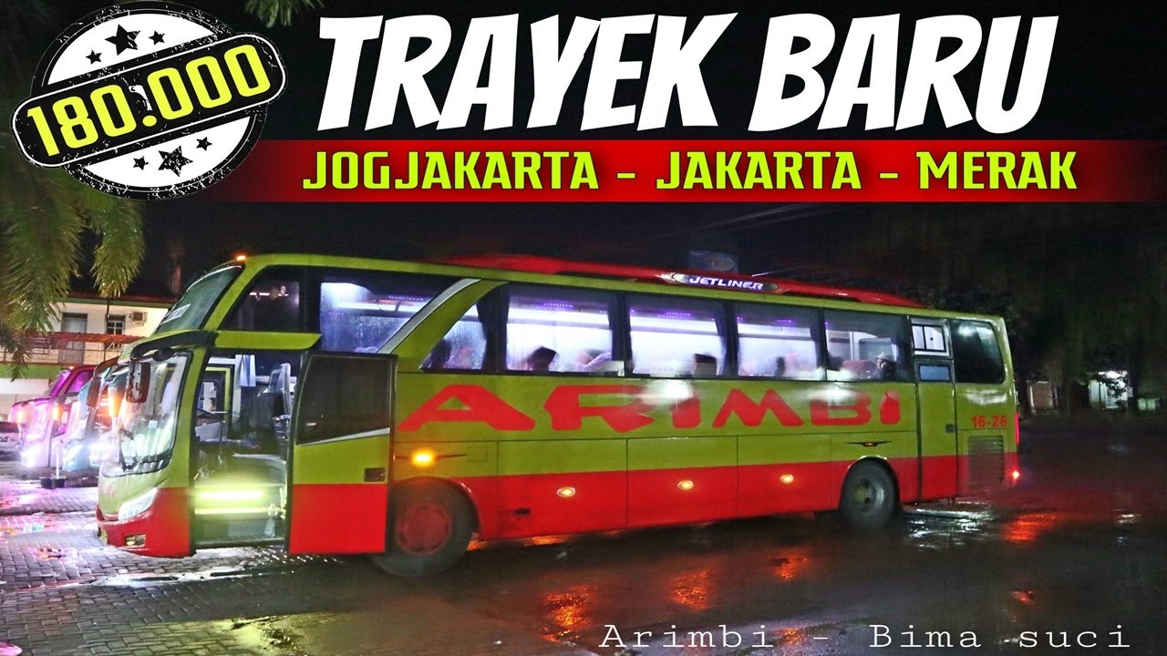 Driver Engkel | Jogja - Poris 14 Jam!!! Trip Arimbi - Bima Suci Jogja - Tangerang Via Utara Part 2