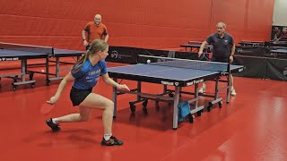 Olena Chernyavska SKST Havířov F vs T3 Table Tennis Těrlicko A 15-01-2024