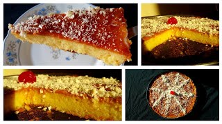 كيكة الكراميل أفظع كيكة حرفيا تذوب بالفم هتبقى إدمان من أول مرة  Carmel cake melts in mouth must try