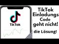 TikTok Einladungscode eingeben geht nicht - die Lösung! | tik tok code für Punkte bekommen!