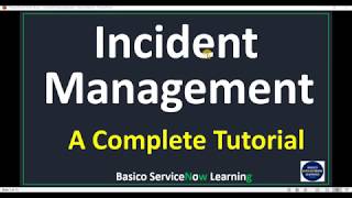 What is Incident Management in ServiceNow | ServiceNow Incident Management Process