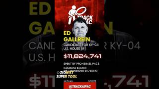 Zionist super tool #edgallrein#aipactracker#aipaclobby#thomasmassie#Epsteinfiles#freepalestine