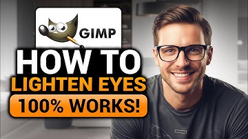 How To Lighten Eyes GIMP (FAST & EASY) | 100% WORKS | NO Yapping, To The Point!