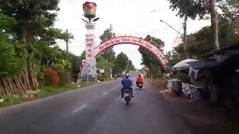 Phần 3: đoạn đường đi từ Sa Đéc tới TP. Cao lãnh Đồng Tháp.