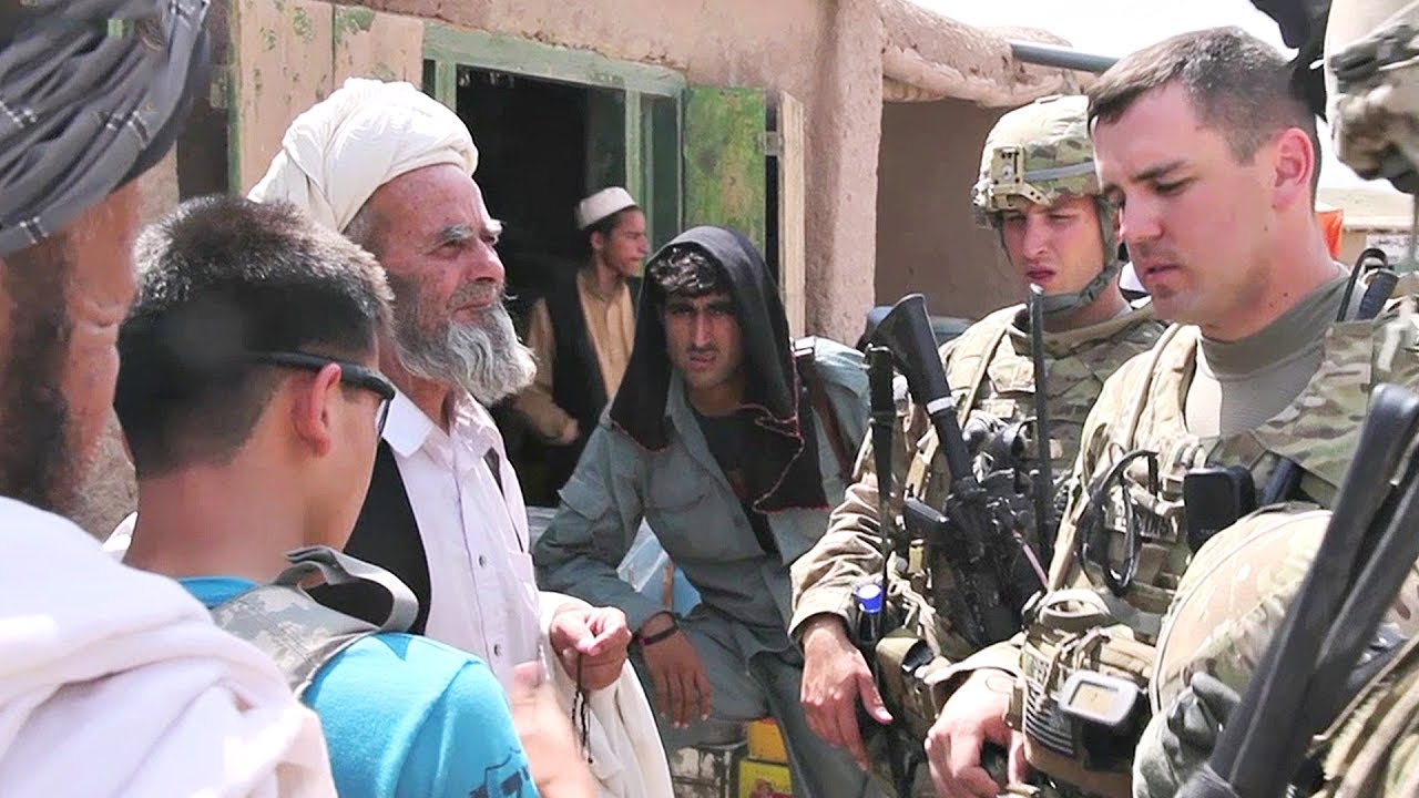 U.S. Army Soldiers Visit Afghan Bazaar