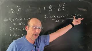 Physics Problem: Calculating the Acceleration Vector