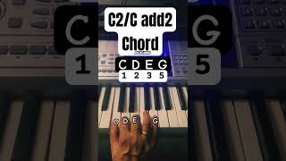 C2 C Add2 Chord-Right Hand