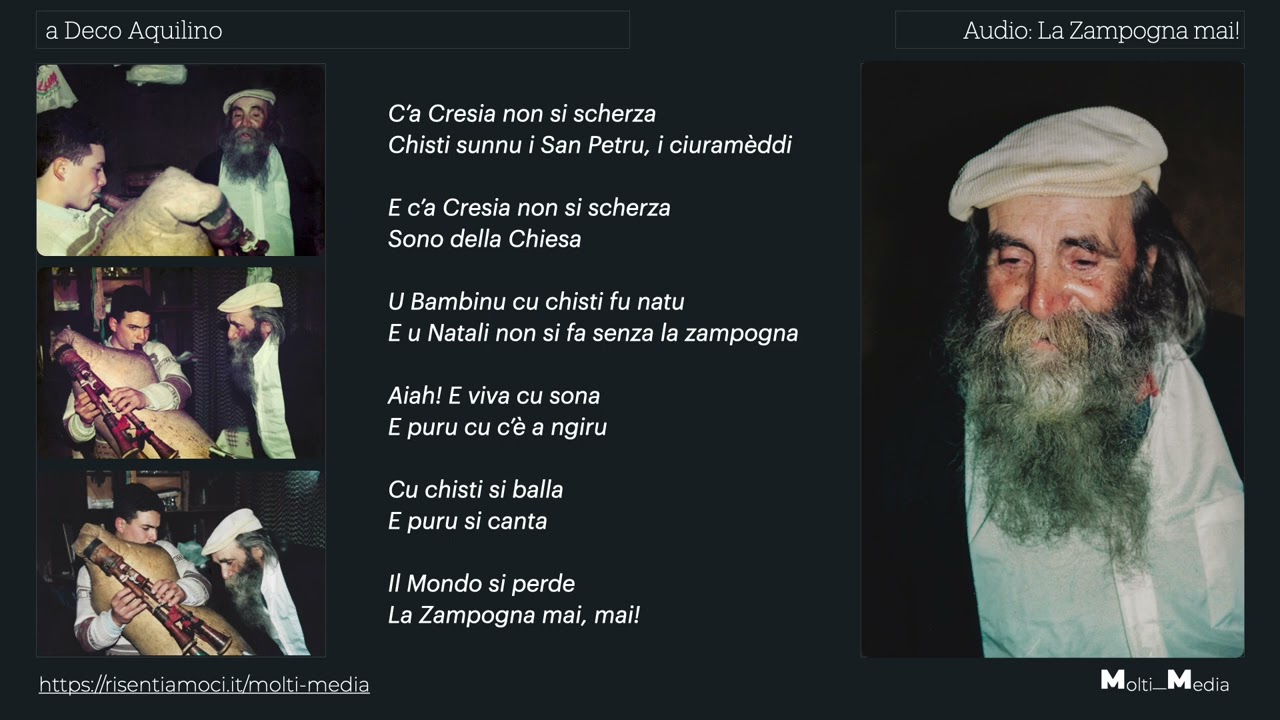 La Zampogna mai. Mai!