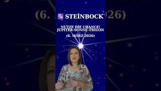 ♑ Steinbock: Der glückverheißendste Tag im März (Jupiter-Sonne-Trigon)(6. März 2026)