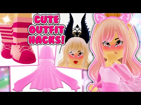 The Cutest New Outfit And Accessory Hacks You Need Right Now In Roblox Royale High School Youtube - 5 awesome outfit ideas in roblox royale high youtube in 2020 cool outfits picture outfits cute halloween costumes