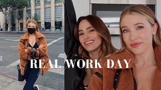 Real Work Day in my Life: Shooting for IG, Chatting w\/ Claudia Graziano, FOOD | Vlogmas Day 10