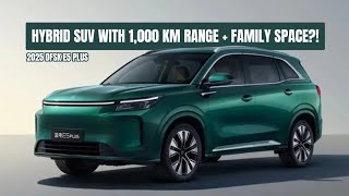 2025 DFSK E5 Plus — Hybrid SUV with 1,000 KM Range + Family Space!