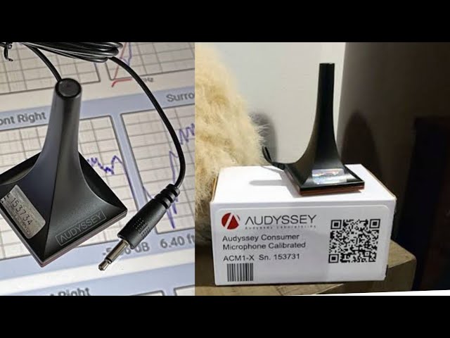 ACM1-X Microphone Audyssey Calibré Individuellement Pour MultEQ-X